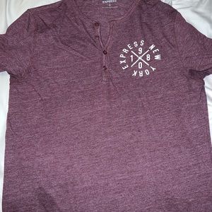 Express Henley Tee